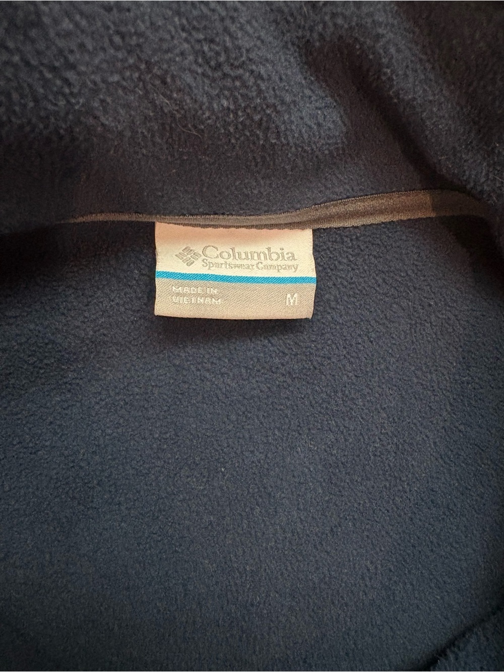 Columbia Navy Performance Softshell Jacket - Picture 3 of 3